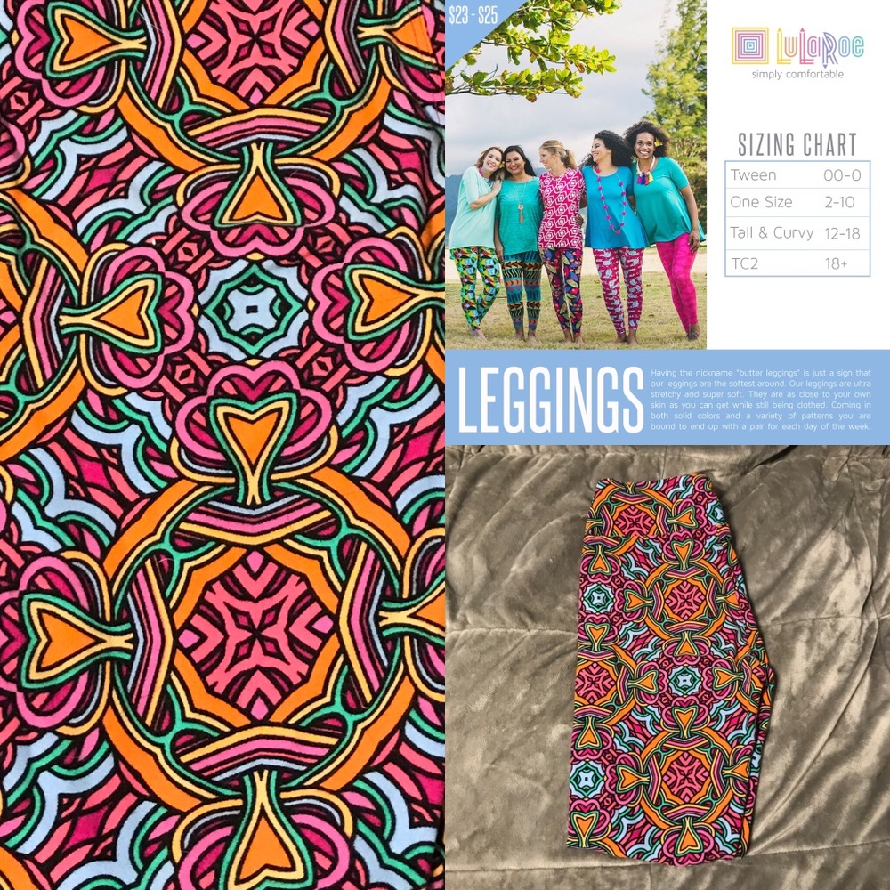 LuLaRoe OS Leggings - Celtic Knot